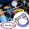 R134A Recharge Measuring Hose Can Tap Gauge Refrigerant Charging Pipe