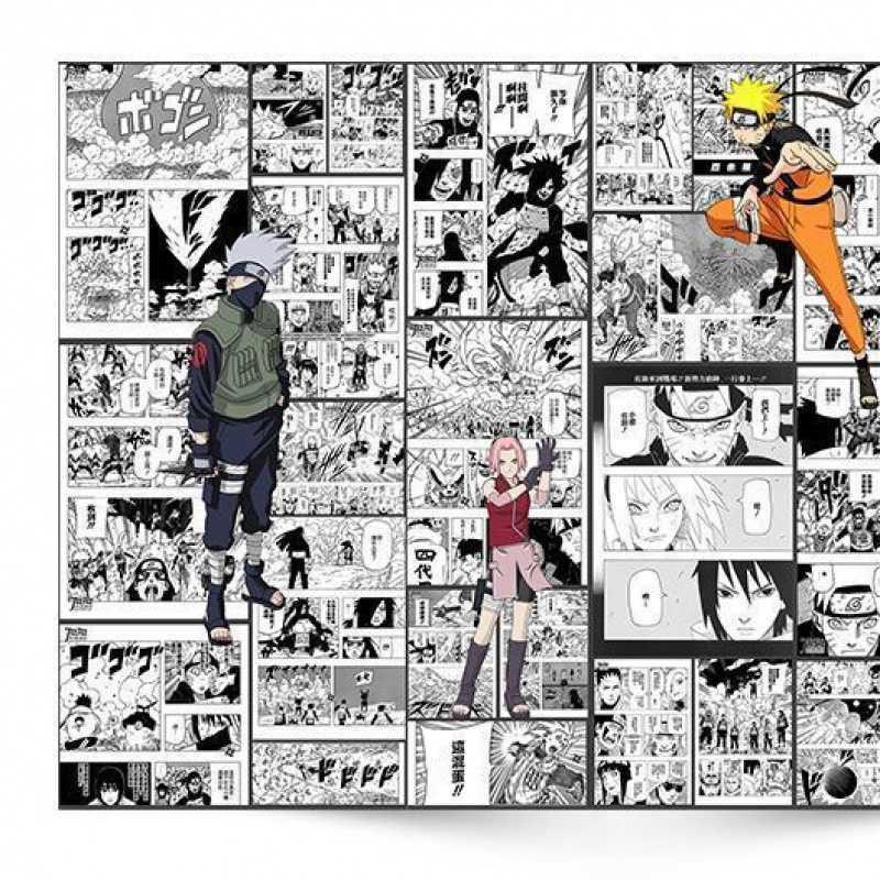 Japanese Popular Anime Self-adhesive Wall Stickers Wallpaper For Vibrant Room Decoration