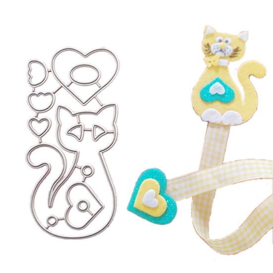 Cutting Pattern Steel Paper DIY Carbon Die Cats Craft Template Mold