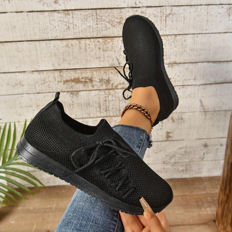 One Foot Stirrup Half Toe Casual Shoes Mom Driving Shoes Mesh Sneakers Heel-less Walking Shoes