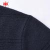 Kai Kai Heavyweight 100% Wool Men's Thickened Mock Neck Striped Sweater