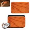 Car Wood with Sun Visor Clip Coconut Scent Natural Wood Long