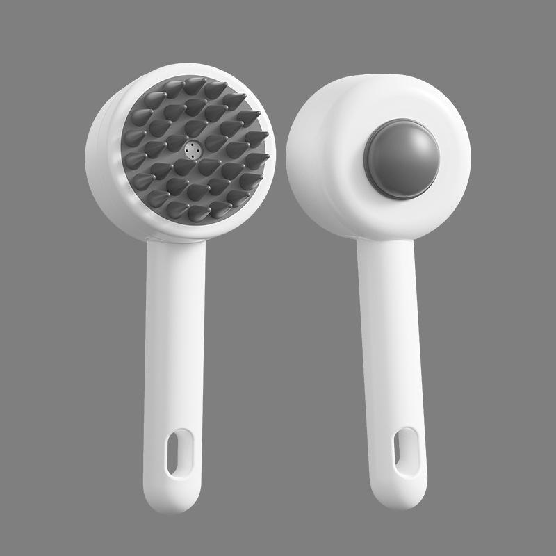 Pet Spray Comb Pet Bath Brush With Shampoo Dispenser Massage Comb Cleaning Pet Cats Dogs Brush Spray Pet Grooming Clean Tool