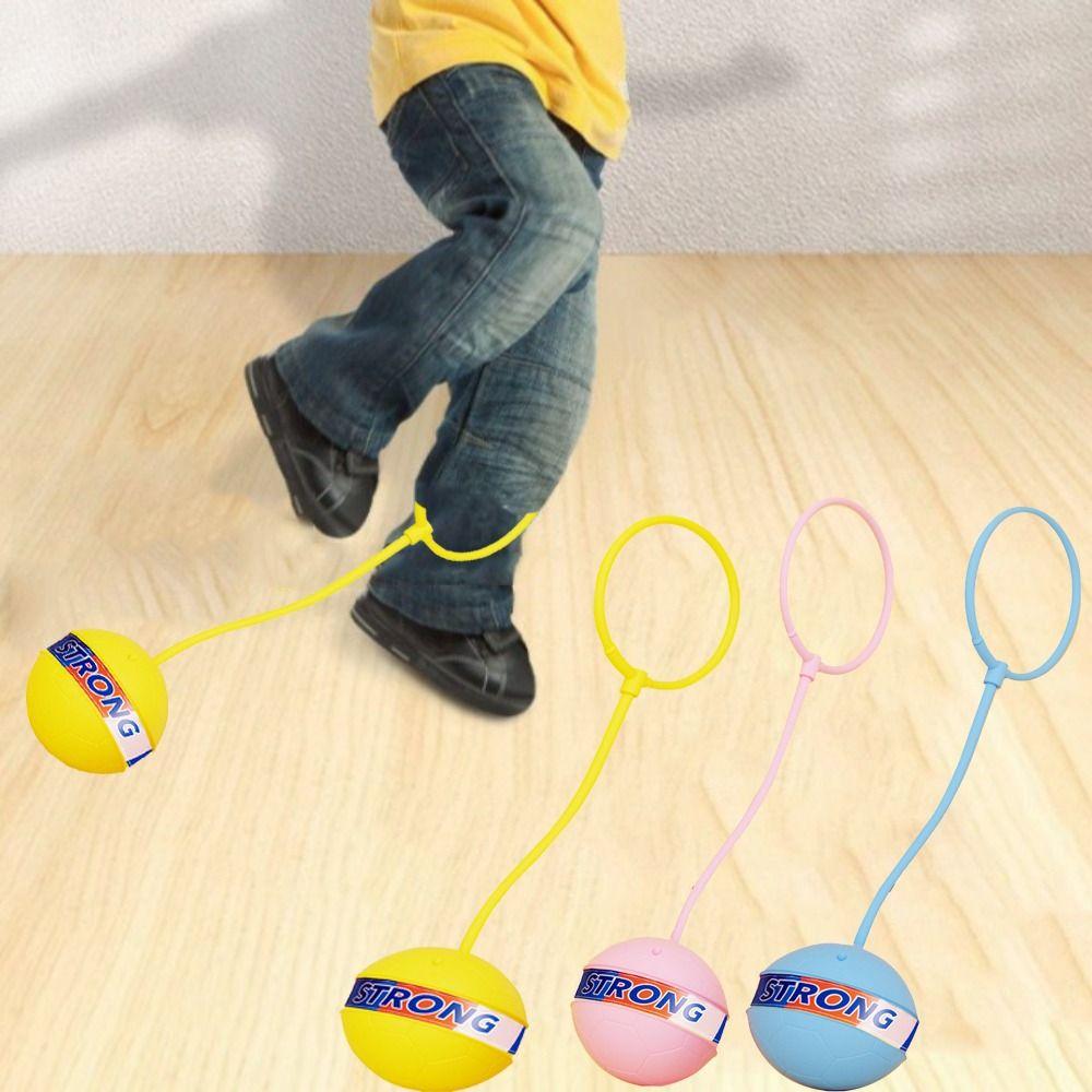Skip Ropes Sports Luminous Foot Jumping Ball Foot Hoop Ball Jumping Rope Ball  Outdoor Toy Ball