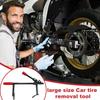Tire Changer Insert Tire Machine Guard Steel Manual Tire Changer High Performance Tire Changer Durable Bead Breaker Tool 43cm