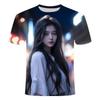 Summer Hot Selling 3D Printed T-Shirts with Beautiful Women Patterns - Trendy, Versatile, Casual Round Neck Short Sleeves