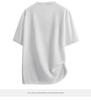 Men's Plus Size Gradient Ice Silk Short Sleeve T-shirt - Summer Round Neck Trendy Style