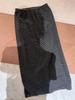 Winter Women's Cozy Korean Long Skirt with Fleece, Striped Color Block, and Comfortable H-Shape Design
