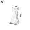 Plastic Flower Vase Modern Simple White Vase Home Room Decoration Ornaments Artistic Plant Pot Interior Decor Table Ornament