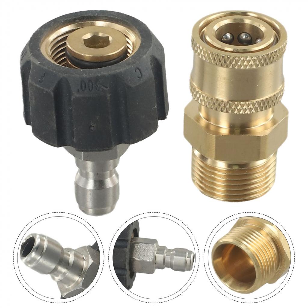 Hochwertiger Hochdruckreiniger-Adapter 14mm 15mm Zubehör