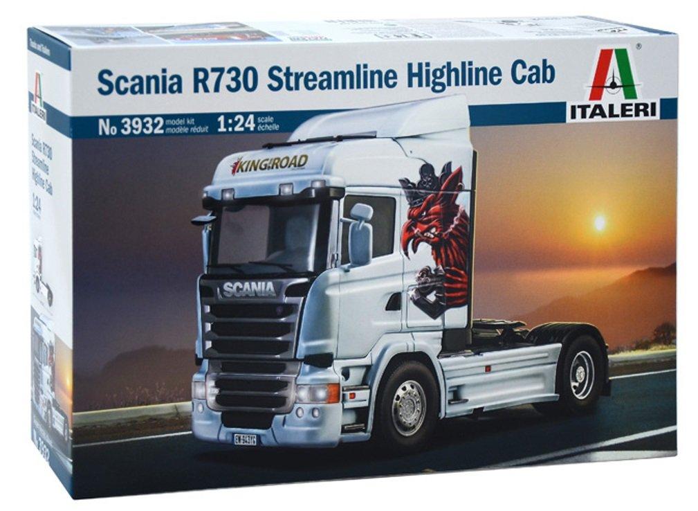 Italeri Scale Scania R730 Streamline Tractor Head IT3932 1/24