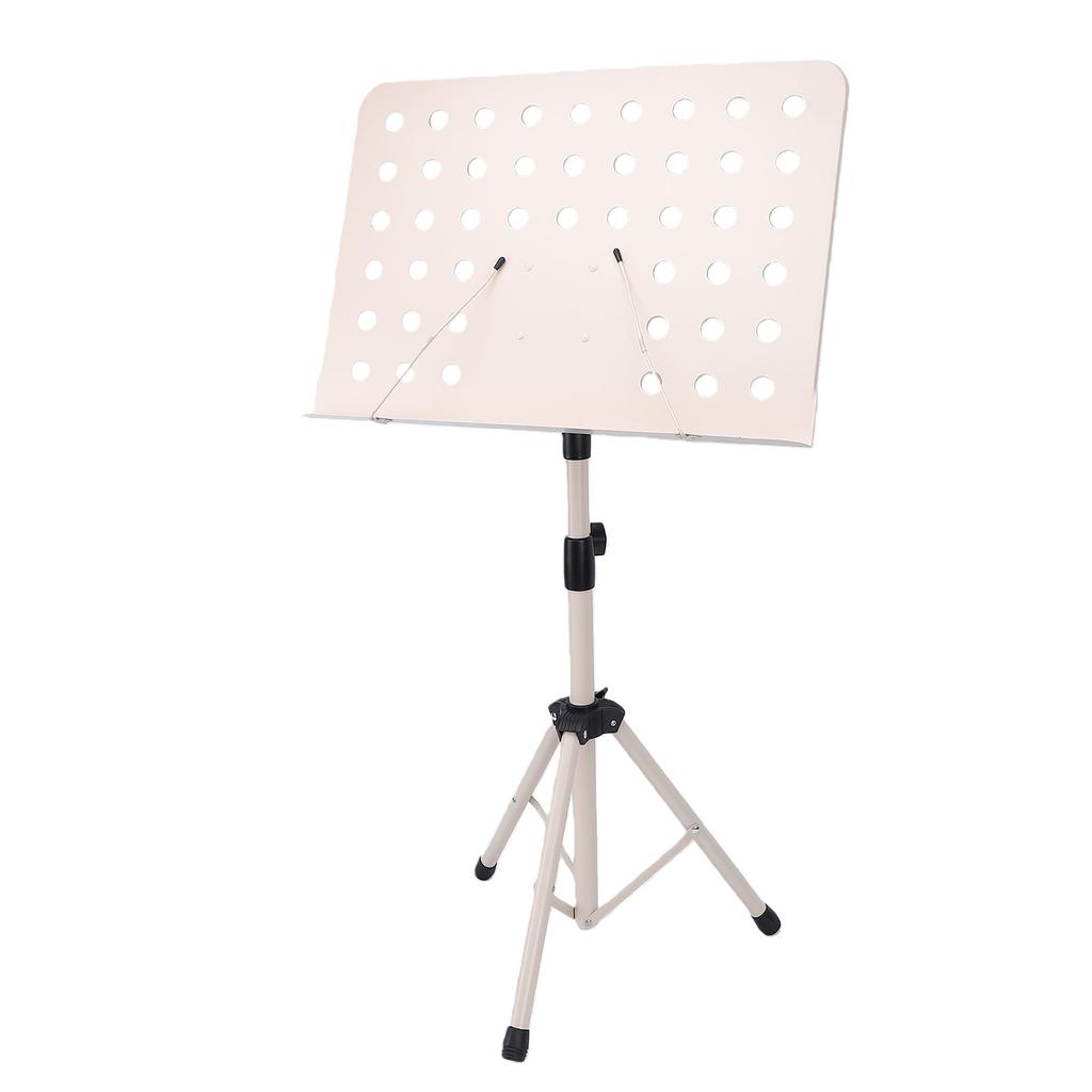 Music Stand 80 147.5cm Height Adjustable Foldable Portable Sheet Music Stand for Performance