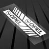 2Pc Car Rear View Mirror Sticker Auto Door Rear View Mirror 3D Sticker Decal For Opel Astra H G J Insignia Mokka Zafira Corsa Vectra B C D