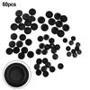 60 Pezzi Tappi Foro Neri in Plastica per Montaggio a Filo per Auto Assortimento per Lamiera Carrozzeria Auto 1/2" 3/4"  3/8" 7/8"  Modanature Esterne