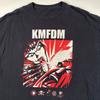 Vintage KMFDM Tričko z 2000s Krátký rukáv Pánské Dámské Plná velikost CL001