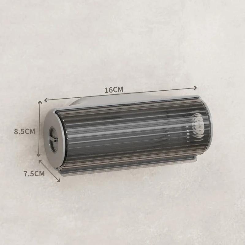 

Trash Bags Storage Box Kitchen Bathroom Plastic Garbage Bag Dispenser Holder Reusable Storing Garbage Bag Organizer Container серый