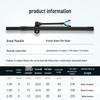 Ultra-Light Carbon Fiber Rod Holder with Ground Stake for Fishing Box