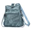 Vintage Soft Leather Backpack Women's Large Capacity Multi-use Shoulder Bag