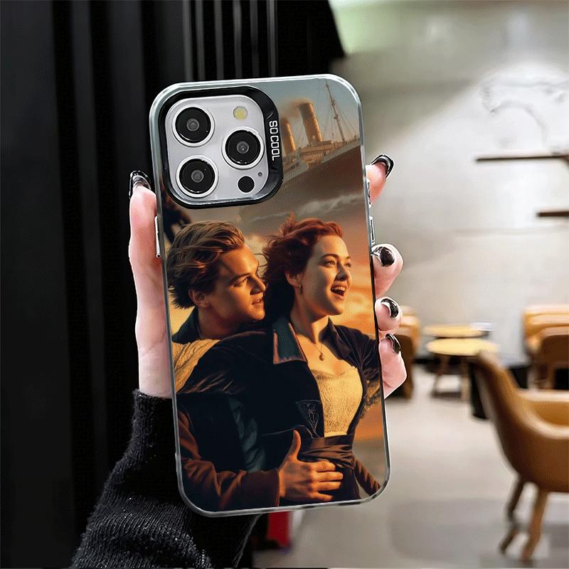 Titanic Movie Rose Jack Soft Phone Case for iPhone 15 16 17 Pro Max 17Air 16E 14 Plus 13 12 Mini Shockproof Cover Back Shell