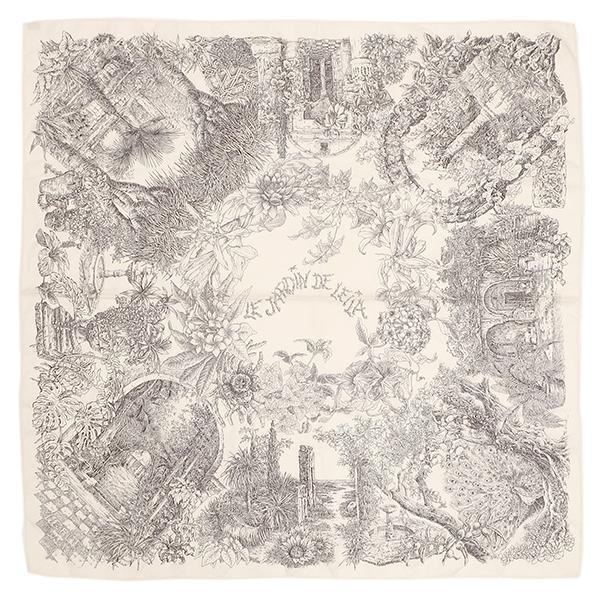 HERMES - Carre Carre 90 CARREscarf silk Array