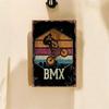 Vintage BMX Bicycle Metal Tin Sign Retro Garage Wall Decor Poster