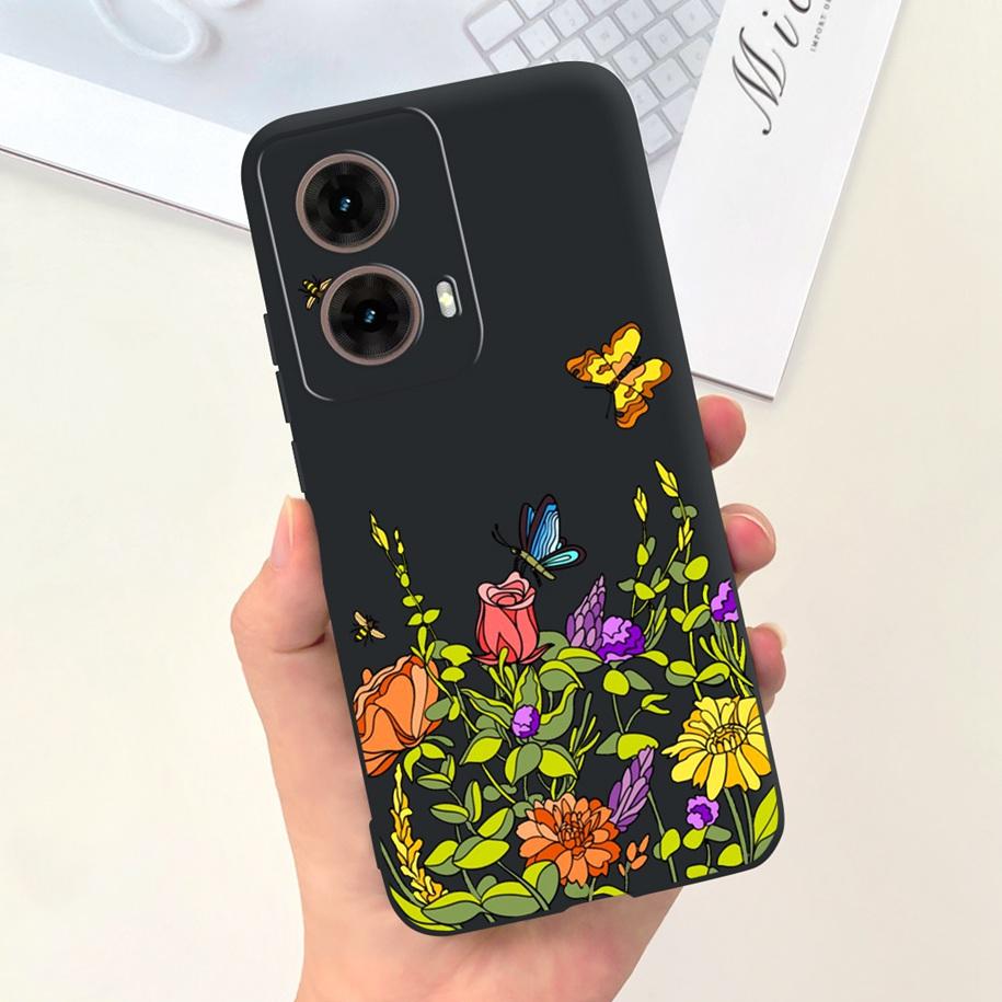 For Motorola Moto G85 5G Case Cute Astronaut Girls Soft Silicone TPU Phone Cover For Moto G85 2024 Funda G 85 MotoG85 Matte Case