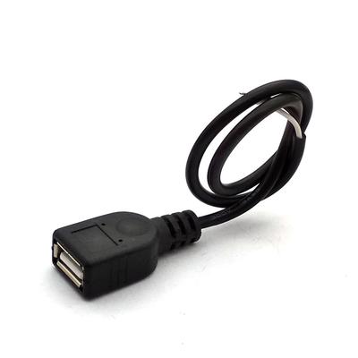 Câble de données USB ligne simple tête mâle / femelle 4 fils ligne de communication de données 4 conducteurs
