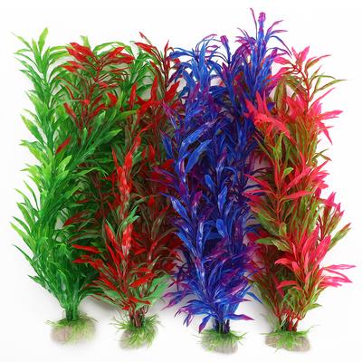 Beautiful Artificial Aquarium Plants Fish  Water Plant Grass Ornament Plastic Decor