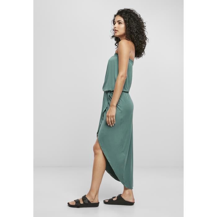 Robe bandeau femme Urban Classics viscose - vert - S