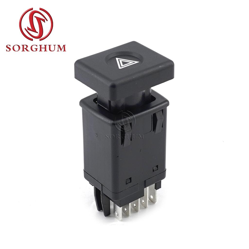 SORGHUM For RENAULT R9 Hazard Emergency Light Flasher Switch For Renault 9 Warning Hazard Light Switch 7700765726 7700 765 726