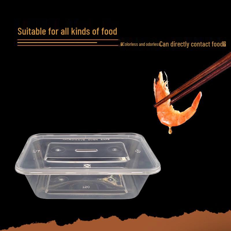 Jiwanggu 750ml Disposable Rectangular Food Containers