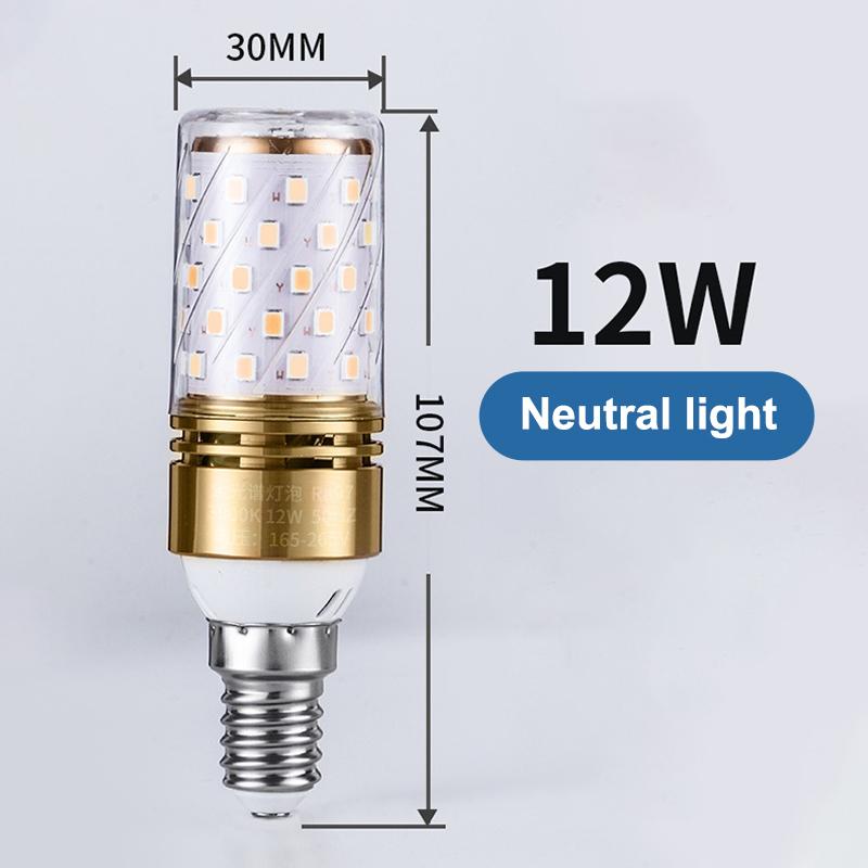 Brightness E27 E14 Led Bulb Corn Lighting Lamp 12W 16W 24W 2835 Smd Lamps 110V 220V Home Decor Replace Halogen Lights White