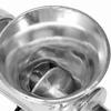 Aluminum Alloy Manual Meat Grinder Silver Suction Cup Base Meat Grinding Machine Multifunctional Labor Saving Hand Crank Mincer