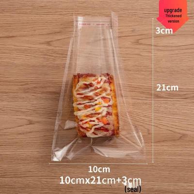 Transparent Self-Sealing Food Packaging Bags