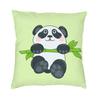 Kawaii Panda Bear Patterns Cushion Cover Sofa Home Decor Animal Cartoon Square Throw Pillow Case 45X45