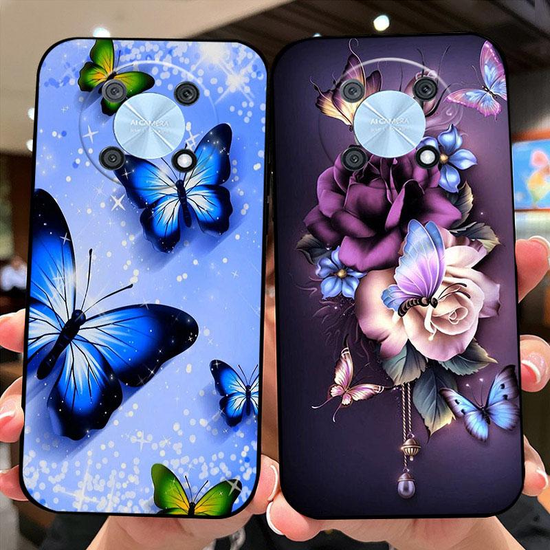 For Huawei Nova Y90 Case CTR-LX1 Cartoon Painted TPU Silicone Phone Cover For Huawei Enjoy 50 Pro Nzone 50 Pro Shockproof Bumper