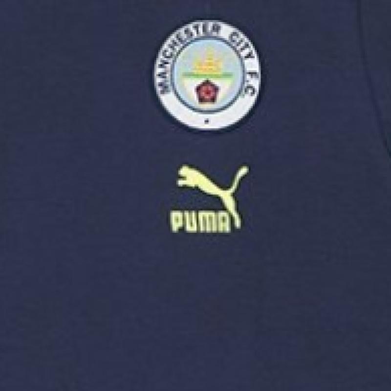 Puma Tricou cu mânecă scurtă Manchester City Heritage T7 Tricou Man City