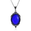 Collana Pendente in Cristallo di Quarzo Gotico Stardust Vintage per Donna
