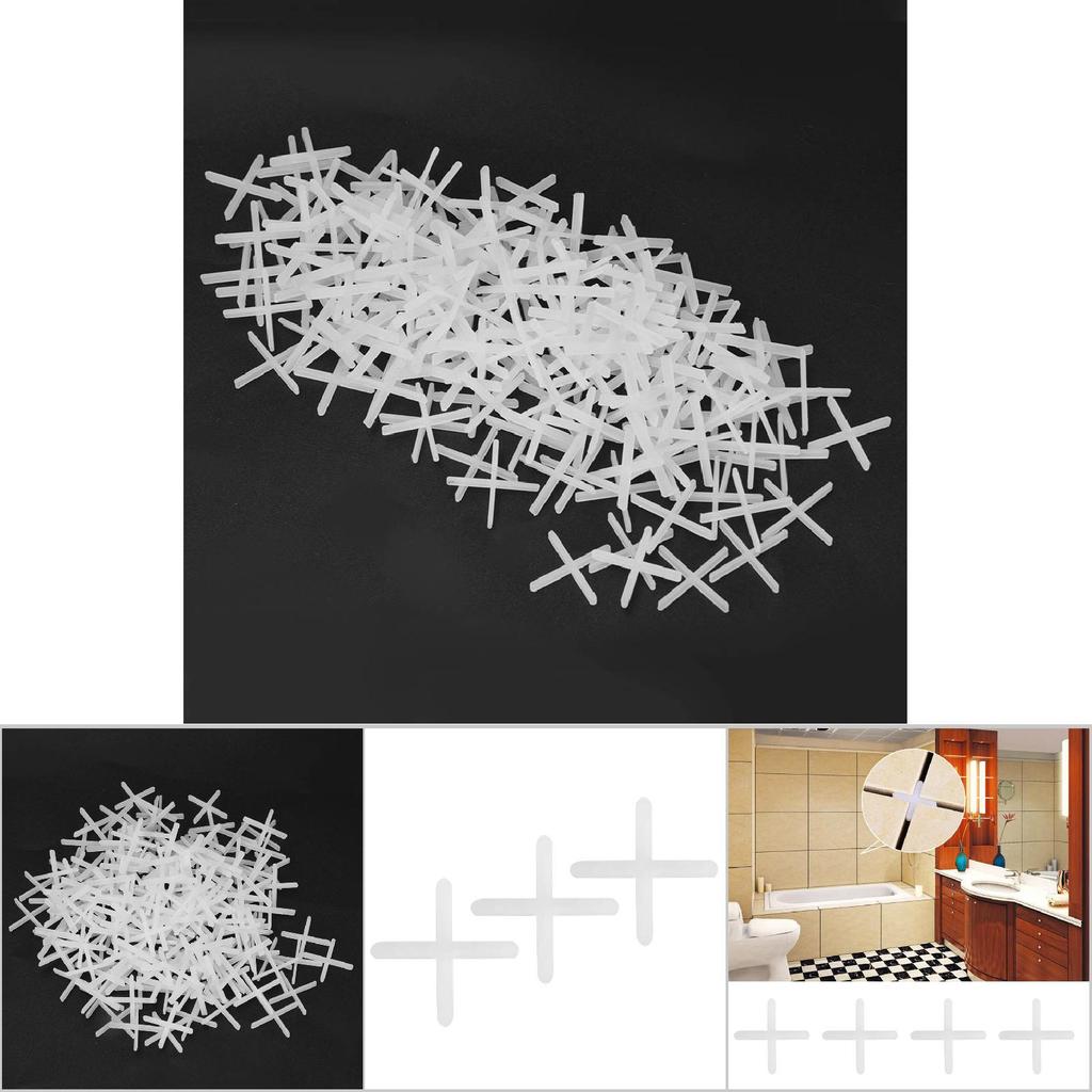 2500Pcs Ceramic Tiler Plasitc Tile Spacer Plumber Reuseable Leveling System 1mmCelsius1.5mm