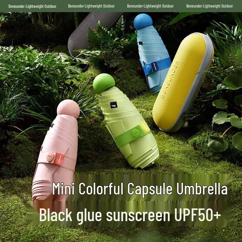 Beneunder UV Protection 5-Fold Capsule Umbrella