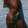 Women Body Chains Jewelry Adjustable Layered Belly Waist Chains Versatile Fashion Body Accessories