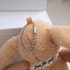 Cuddly Soft And Rabbit Plush Keychain Doll Charming For Romantic Gifts Collectibles And