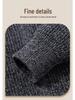 Men's High-Quality Winter Wool Chunky Knit Sweater - Anti-Pilling, Thick, Zipper Base Layer