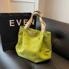 Large Capacity, Canvas, Bag, Women's Bag, Embroidery, Letters, Handbag, Student, Shoulder Bag, Tote Bag