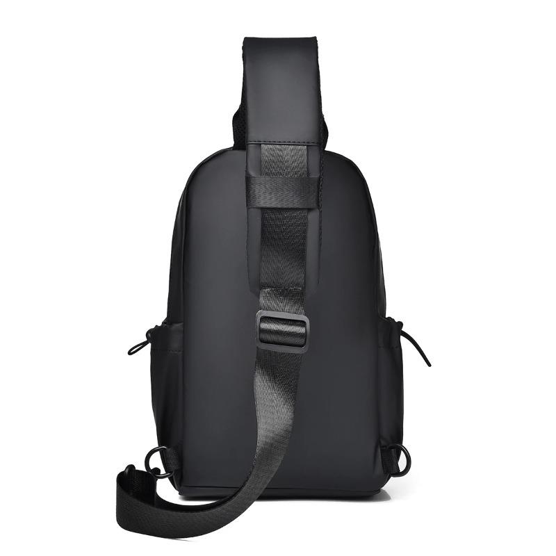 Fashionable Men's Chest Bag Travel Bag Casual Male Shoulder Crossbody Bag Waterproof Sling Sports Bag
