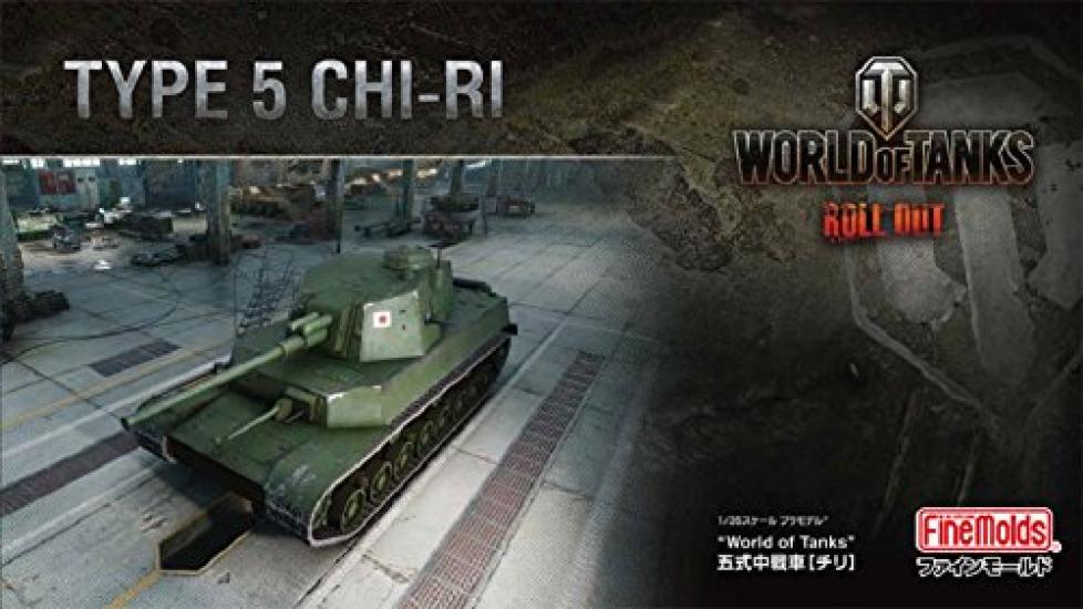 Fine Molds World of Tanks Type 5 Medium Tank Chilean Plastic Model 1/35