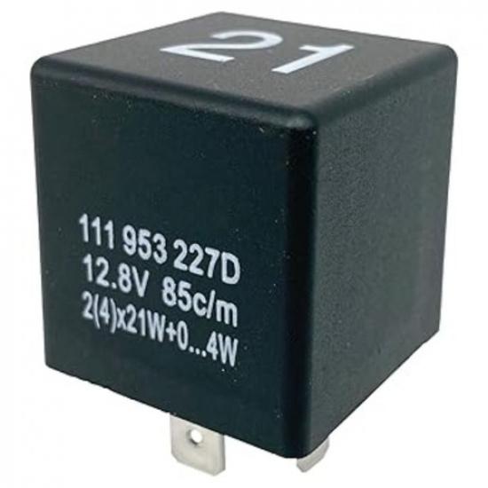 2-Pack 21 111953227D Relay – 12VDC 30A 3-Pin SPST Turn Signal Flasher – Fi