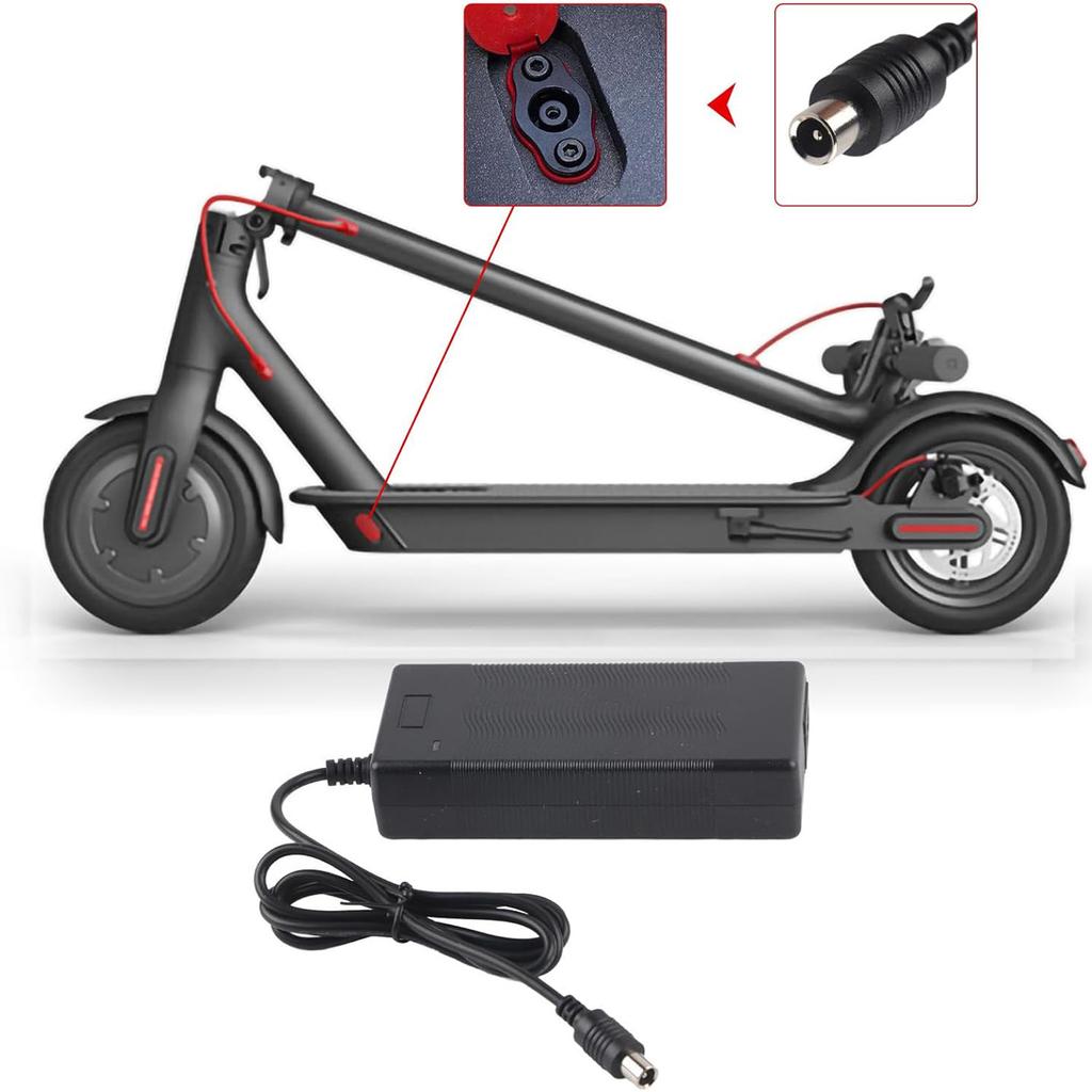 42V 2A Napájecí adaptér Nabíječka Výstup Nabíječka baterií Kompatibilní s M365 S1 / S3 / S4 (Americká zástrčka) elektrický