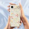 For iPhone 17 Air Case Flowers and Grass Pattern Printing Straight Edge TPU Phone Back Cover