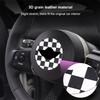 Leather Car Styling Steering Wheel Stickers For Mini Countryman U25 F65 F66 F67 Cooper S E SE J01 EV 2025 2025 3D Dedicated